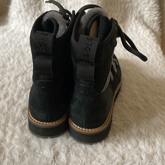Cole Haan zero grand lux hiker boot suede shearling - Picture 4 of 9